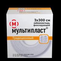 Пластырь Мультипласт 3х300 см 1 шт