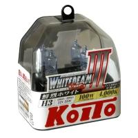 Лампа галогенная Koito P0752W H3 12V 55W, 2 шт