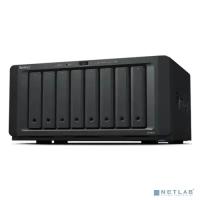 Synology Дисковый массив Synology DS1821+ QC2,2GhzCPU/4GbDDR4(upto32)/RAID0,1,10,5,6/upto 8hot plug HDD SATA(3,5' or 2,5')(upto18 with 2xDX517)+ 2 M2 slots/ 4xUSB3.2/2eSATA/4GigE(+1Expslot)/iSCSI/2xIPcam(upto40)