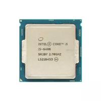 Процессор Intel Core i5-6400 (LGA1151, 4/4 до 3.3 ГГц, DDR4/DDR3L, Intel HD Graphics) OEM