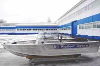 Моторная лодка Wyatboat-460 DCM NEW/ Алюминиевый катер/ Лодки Wyatboat