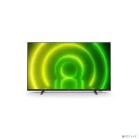 Philips Телевизор Philips 43PUS7406/60, 4K Ultra HD, черный чёрный