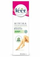 Veet Minima / Минима Крем для депиляции сухой кожи с алоэ вера, 100 мл