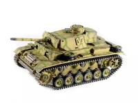 Р/У танк Taigen 1/16 Panzerkampfwagen III (Германия) дым, свет (для ИК боя) V3 2.4G RTR камуфляж