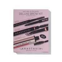 ANASTASIA BEVERLY HILLS Набор для бровей Natural & Polished Deluxe Kit (Medium Brown)