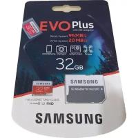 Карта памяти Samsung evo plus microSD 32gb class10 UHS U3