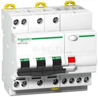 Дифференциальный автоматический DPN N VIGI 4P 6кА 25A C 30мА AC A9D31725 schneider electric