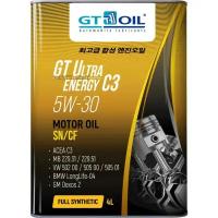 GT OIL 8809059407936 Масло моторное синтетическое всесезонное GT Ultra Energy C3, SAE 5W-30, API SM,SN/CF, 4 л