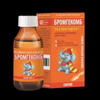 Бромгекомб экспекторант сироп 2 мг+50 мг+1 мг/5 мл 200 мл 1 шт