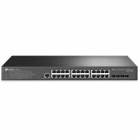 Коммутатор TP-LINK TL-SG3428 JetStream уровня 2+, 24x1000BASE-T, 4xSFP