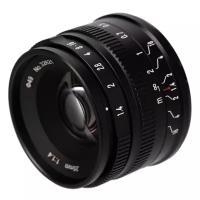 Объектив 7artisans 35mm F1.4 APS-C Fuji (X Mount), черный