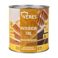 Масло для дерева Veres Interior Oil, 3 л, тик