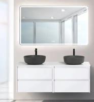 BelBagno Зеркало с подсветкой и подогревом SPC-MAR-1400-800-LED-TCH-WARM