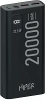 Мобильный аккумулятор HIPER EP 20000 черный (ep 20000 black)