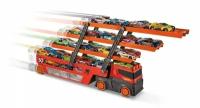 Мегатранспортер Эвакуатор Hot Wheels Mega Transporter Truck на 50 машинок