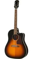 Электроакустические гитары Epiphone J-45 EC Aged Vintage Sunburst