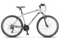 Велосипед горный STELS Navigator 590 V 26" K010 18" серый/салатовый
