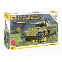 Сборная модель "Немецкий средний танк T-V Пантера" Звезда, 1/72, (5010)