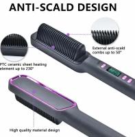 Расчёска выпрямитель / Выпрямитель / Расческа для укладки волос