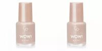 Golden Rose Лак Wow! Nail Color 10 карамель, 2 шт