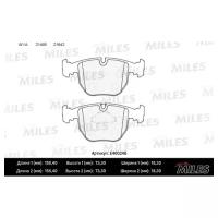 Колодки тормозные BMW Е38/E39/X5 3.0/4.4 передние MILES E400246