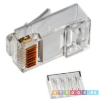 Коннектор RJ-45 NEOMAX P88RB03V2I-1, 4 пары, Кат.5 (1шт.)