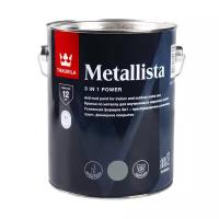 Краска для металла по ржавчине 3в1 Metallista TIKKURILA 2,3 л серебряная