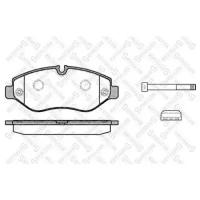 Колодки дисковые передние, 1256000SX STELLOX 1256000-SX