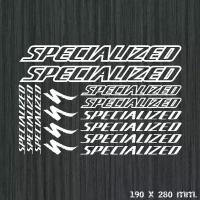 Комплект велостикеров на раму велосипеда "SPECIALIZED 1"