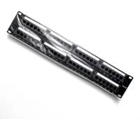 Патч-панель 19" 2U, 48 портов RJ45 cat.5e 8P8C, Alvm-uk-2u48-pp