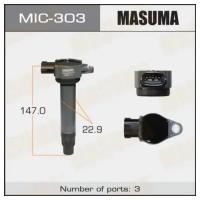 Катушка зажигания Masuma, MMC/ ASX, PAJERO MASUMA MIC303