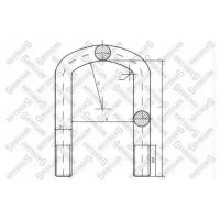 стремянка с гайкой 128-152xM24x3x320-U BPW, ROR STELLOX 8464052sx