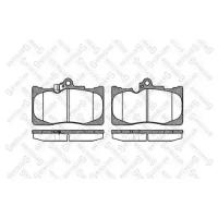 колодки дисковые п. Lexus GS 300/430 05], 1191002SX STELLOX 1191002-SX