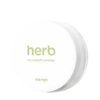 ma:nyo Матирующая рассыпчатая пудра для лица с комплексом трав Herb Green No-Sebum Powder 6,5 гр