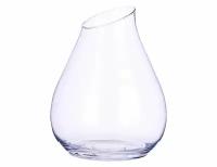 Стеклянная ваза ажели, прозрачная, 37 см, Edelman, Mica