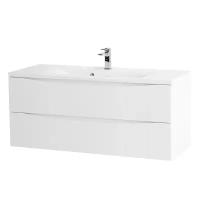 Тумба с раковиной Belbagno MARINO 120 подвесная Bianco Lucido