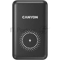 Портативный аккумулятор CANYON PB-1001 18W PD+QC 3.0+10W Magnet wireless charger powerbank 10000mAh