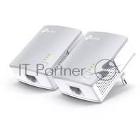 Сетевой адаптер TP-Link TL-PA4010KIT AV600 Nano Powerline Ethernet Adapter Starter Kit, Ultra Compac