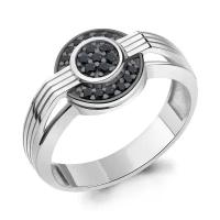 Серебряное кольцо Aquamarine А67706Ч с ювелирным кристаллом, Серебро 925°, размер 20