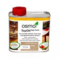 Osmo Масло с твердым воском для мебели и столешниц TopOil "Натур" 3068, 500 мл