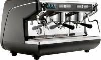 Рожковая кофемашина Nuova Simonelli Appia Life 2Gr S 220V black+economizer+high groups