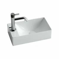 Мини-раковина подвесная Ceramica Nova Element CN5008, 37,5 x 21,5 см, белая