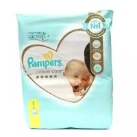 Pampers Подгузники Pampers Premium Care, размер 1,(2-5 кг) 66 шт