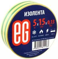 Изолента ПВХ 15/5 Еврогарант желто-зеленая (арт. 625658)