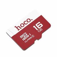 Карта памяти Hoco Class 10, MicroSDHC, 16GB, без адаптера, 1 шт