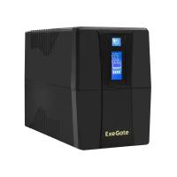 Exegate EX292790RUS ИБП ExeGate Power Smart ULB-1000.LCD.AVR.4C13.RJ.USB 1000VA/550W, LCD, AVR, 4*C13, RJ45/11,USB, Black