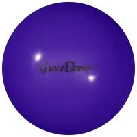 Grace Dance Мяч для художественной гимнастики Grace Dance, d=16,5 см, 280 г, цвет фиолетовый