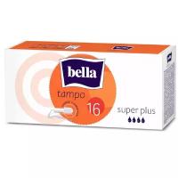 Тампоны Tampo Bella без аппликатора premium comfort Super Plus 16 шт/уп