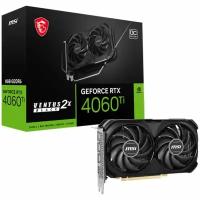 Видеокарта MSI GeForce RTX 4060 Ti 8192Mb, Ventus 2X Black 8G OC (RTX 4060 Ti Ventus 2X Black 8G OC ) 1xHDMI, 3xDP, Ret