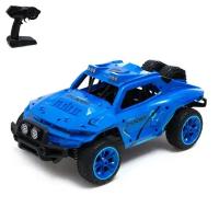 Машина радиоуправляемая «Багги», 1:16, 4WD, 25 км/ч, работает от аккумулятора, цвет синий